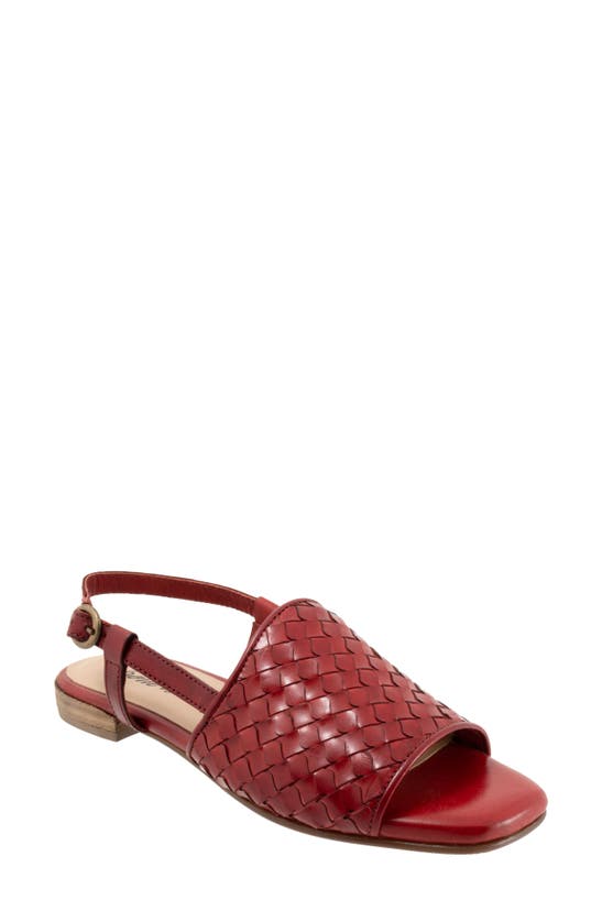 Trotters Nola Slingback Sandal In Red