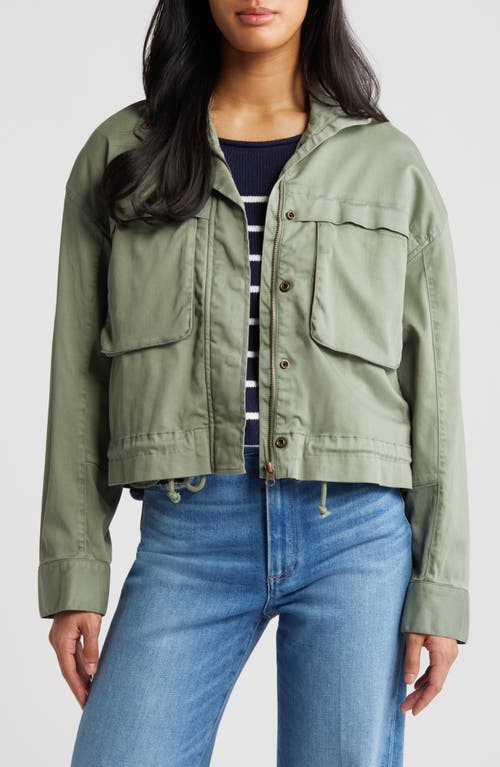 CASLONR CASLON(R) CROP UTILITY JACKET 