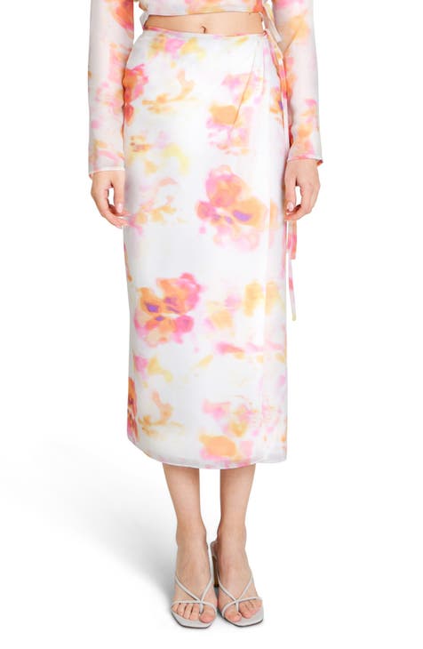 Floral skirt nordstrom rack best sale