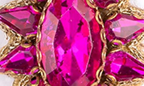 Deepa Gurnani Ariella Drop Earrings In Fuchsia