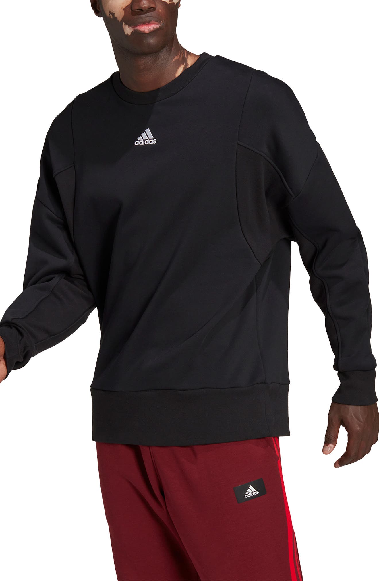 adidas fleece sweater