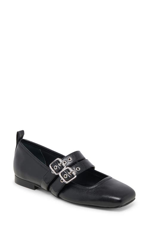 Shop Dolce Vita Ashlyn Mary Jane Flat In Midnight Crinkle Patent