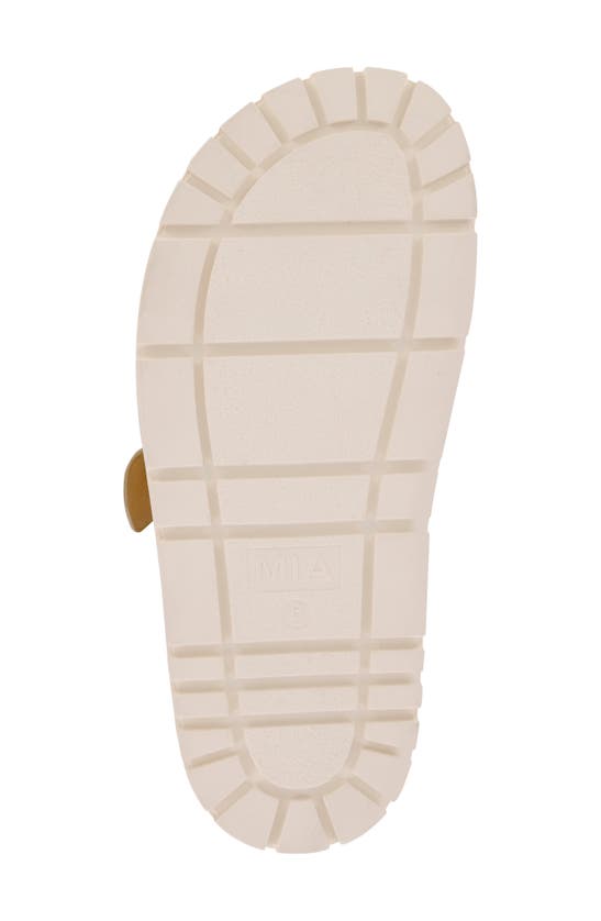 Mia Gen Slide Sandal In Gold