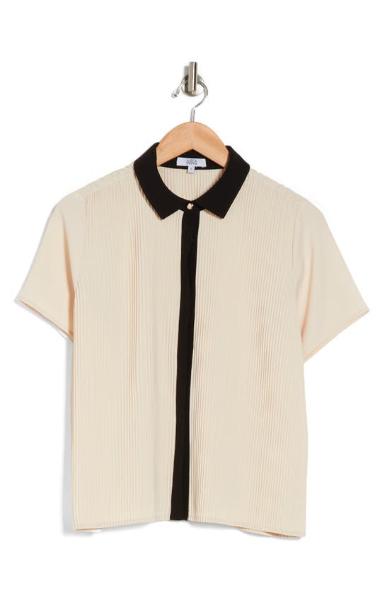 Shop Area Stars Donna Collared Top In Ivory