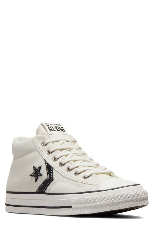 Converse All Star Player 76 Mid Top Sneaker Vintage White/Black/Egret at