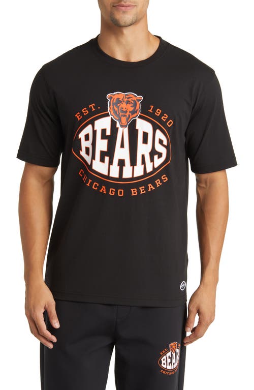 BOSS x NFL Stretch Cotton Graphic T-Shirt Chicago Bears Black at Nordstrom,