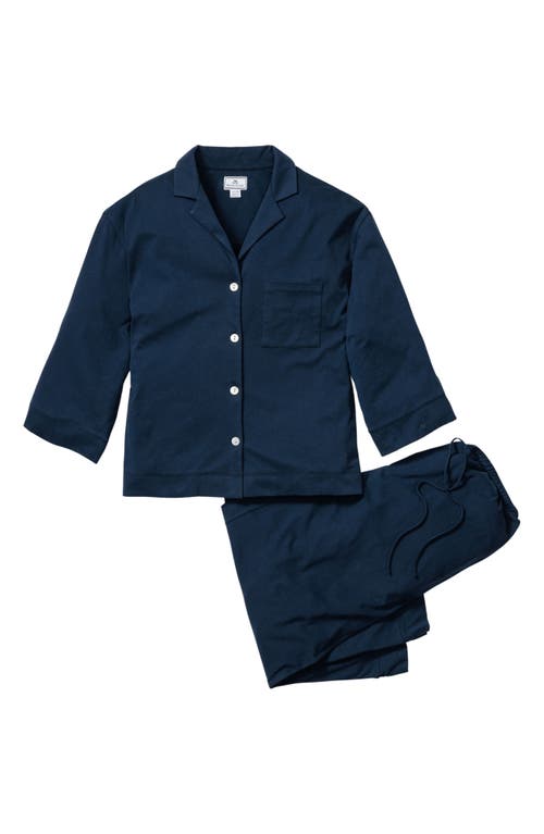 PETITE PLUME PETITE PLUME OLIVIA WIDE LEG PIMA COTTON PAJAMAS