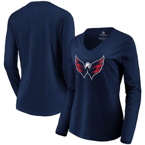 Philadelphia Eagles '47 Women's Skyler Parkway Cropped Long Sleeve T-Shirt  - Midnight Green