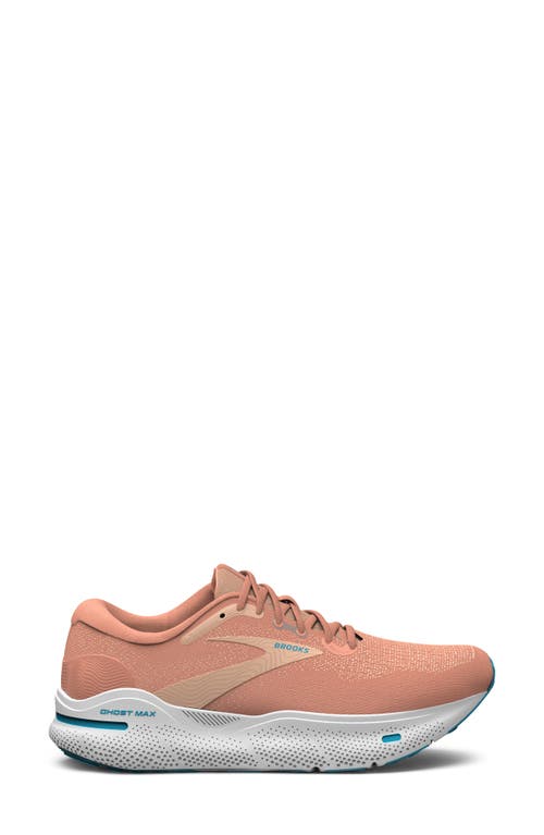 Shop Brooks Ghost Max Running Shoe In Papaya/apricot/blue