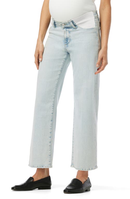 The Blake High Waist Crop Wide Leg Maternity Jeans in Extra