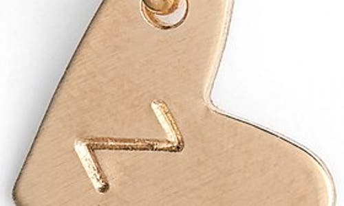 Nashelle 14k-gold Fill Initial Mini Heart Pendant Necklace In Gold/z