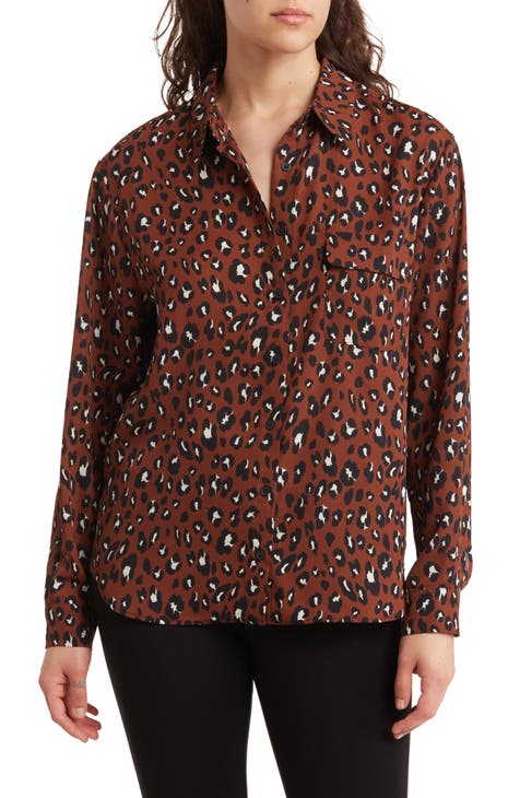 Utility Button-Up Blouse