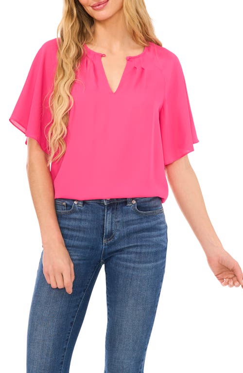 CeCe Ruffle Sleeve Top at Nordstrom,
