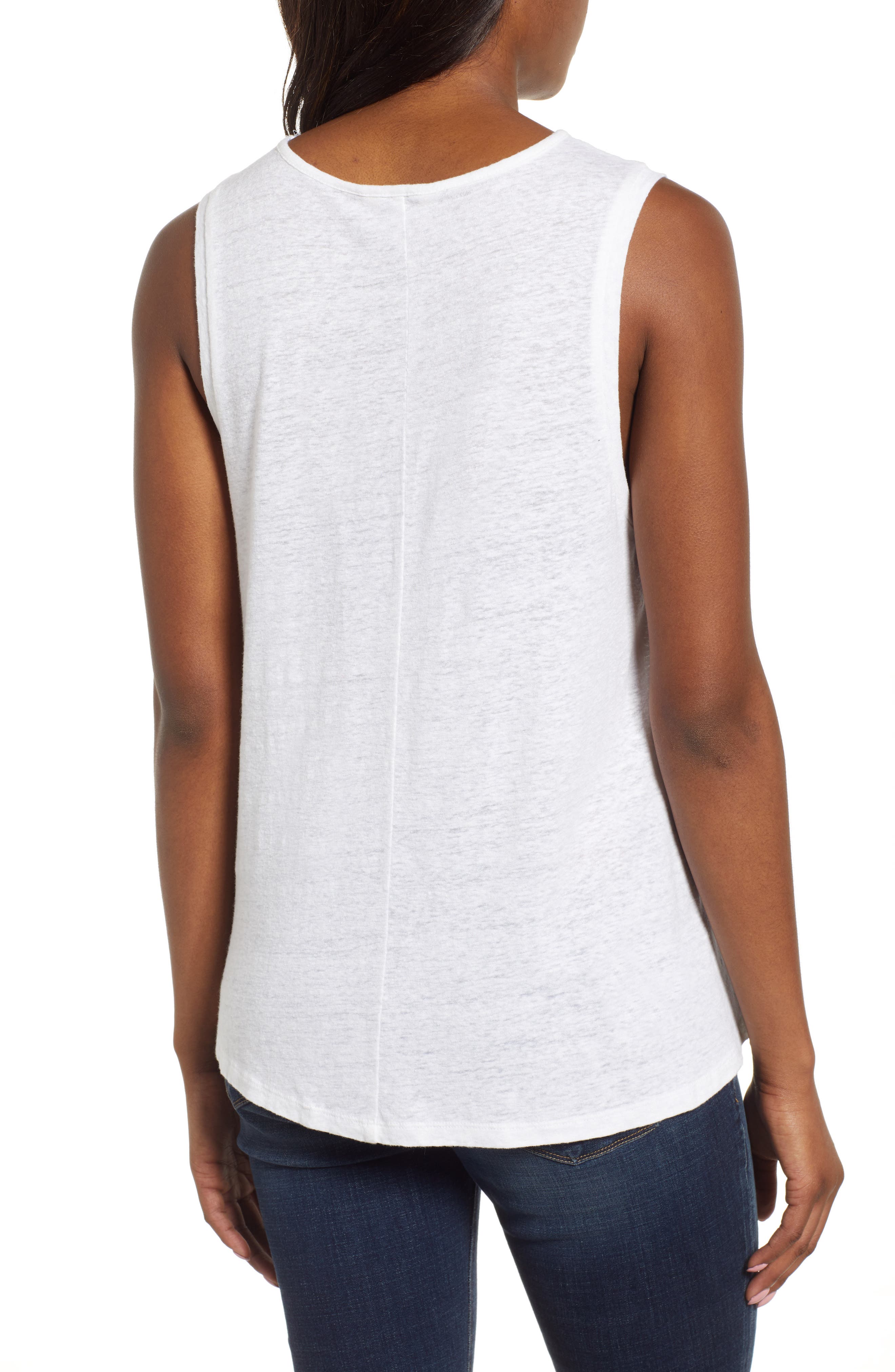 lucky brand applique tank