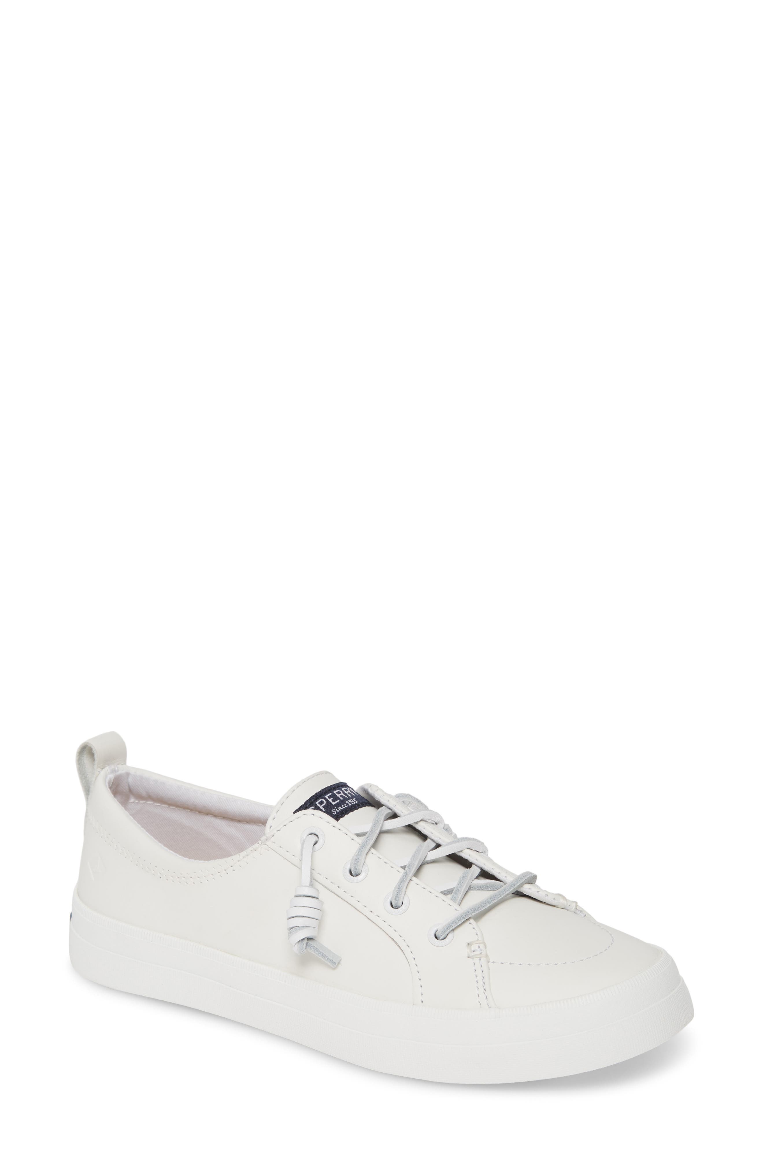 sperry white shoes womens