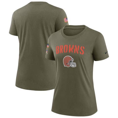 Green Bay Packers Nike Women's 2023 Salute to Service Legend Performance T- Shirt - Brown