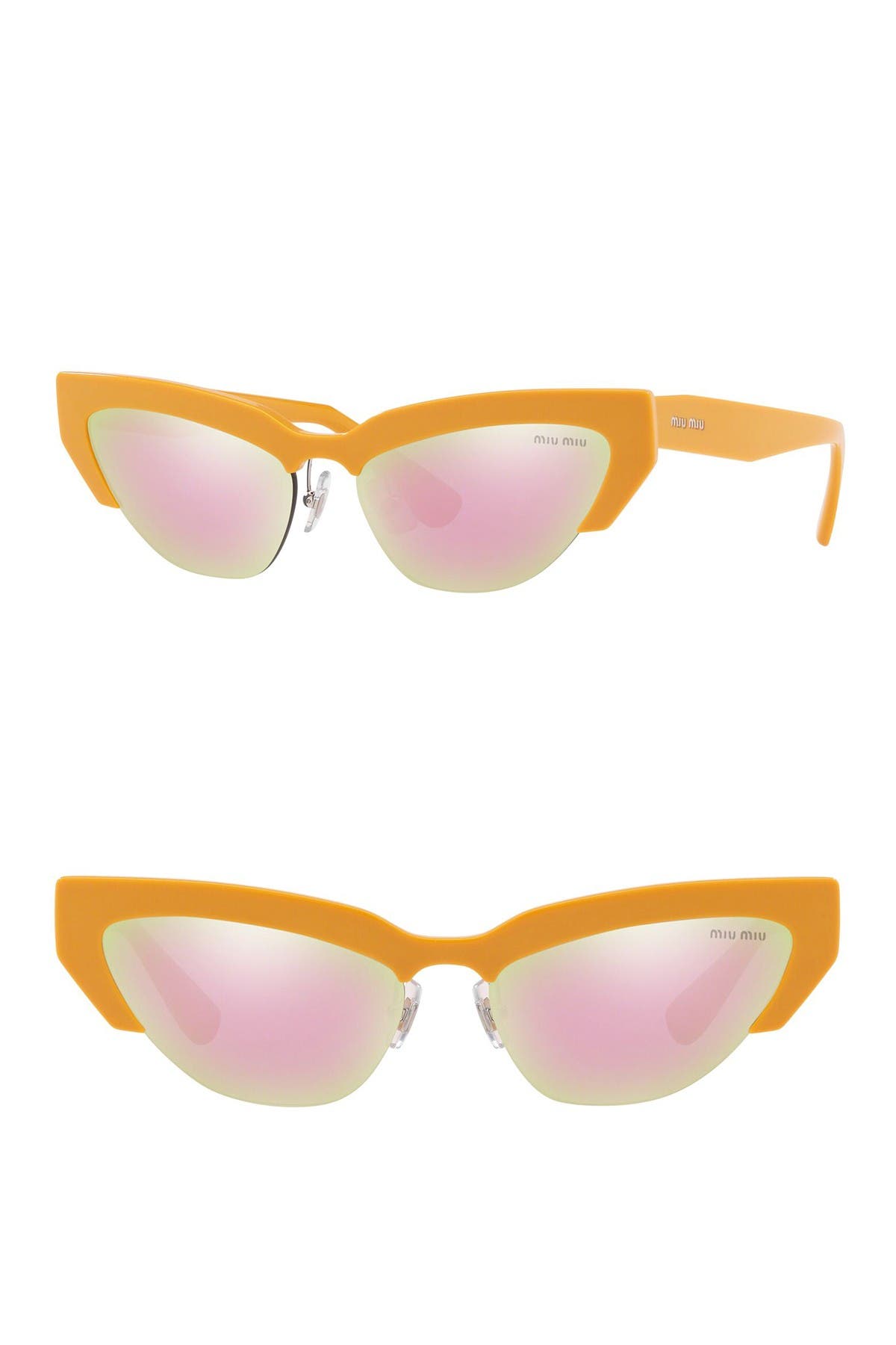 miu miu sunglasses yellow