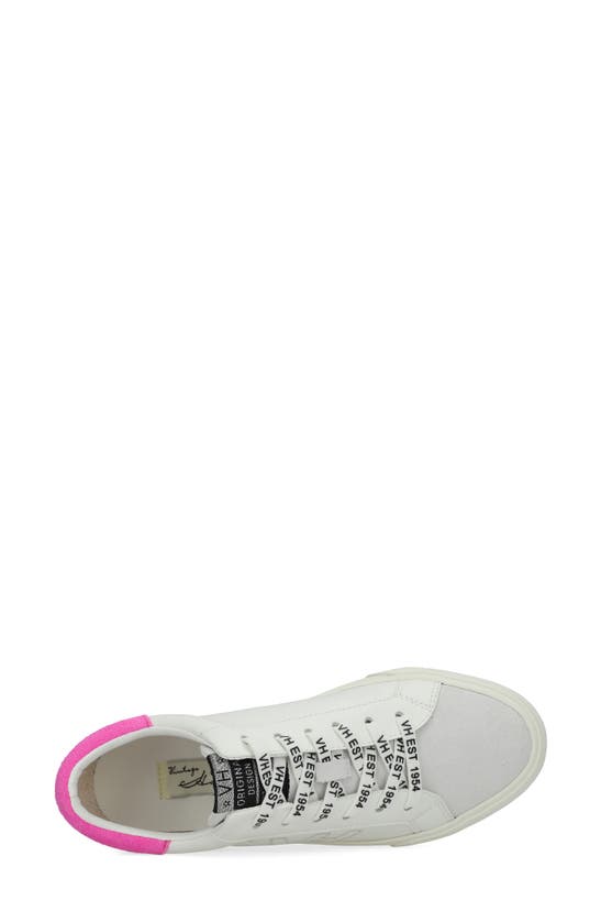 Shop Vintage Havana Starter Sneaker In White/ Grey/ Pink