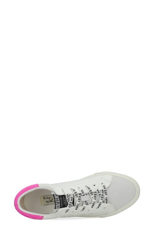 Vintage Havana Starter Sneaker In White/grey/pink