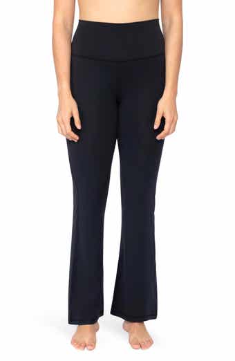 Yogalicious Womens Lux Tribeca Side Pocket High Waist Flare Leg Pant -  Tapestry - Small : Target