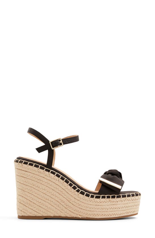 Shop Ted Baker Gia Espadrille Sandal In Black