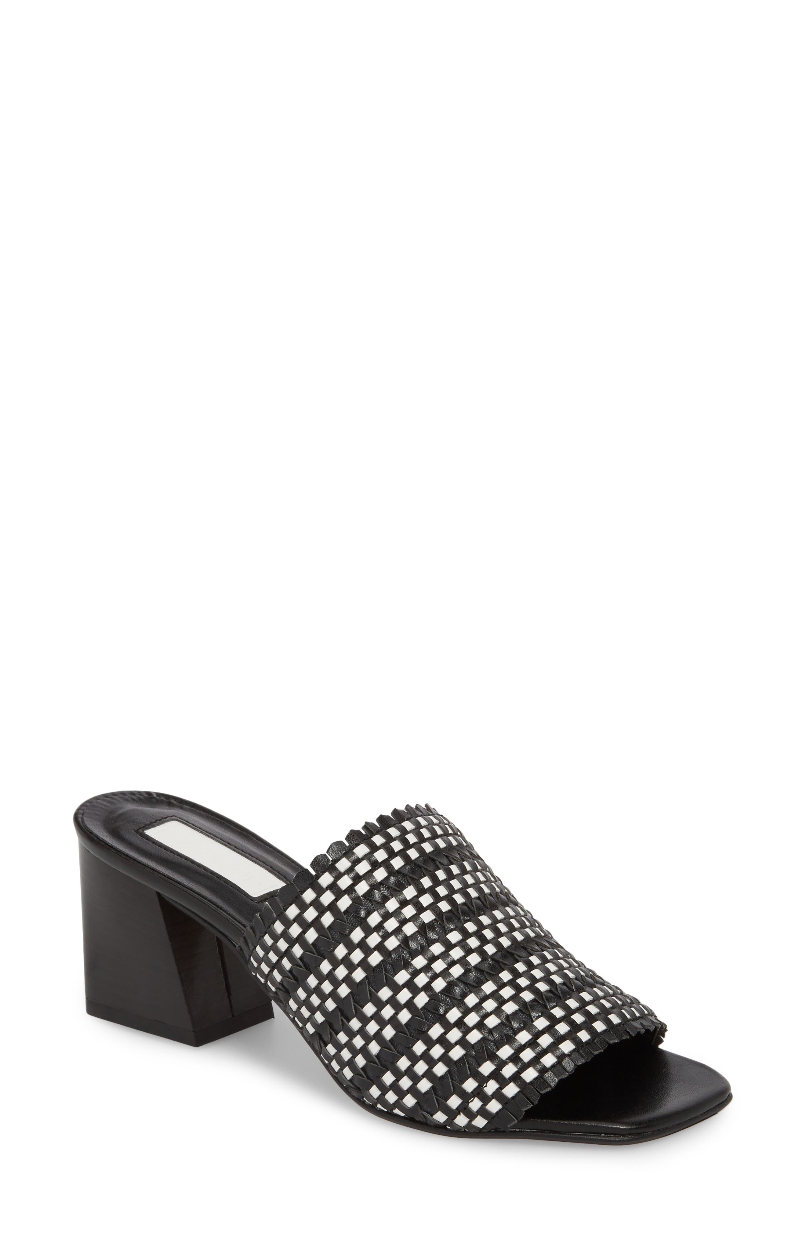 topshop woven mules