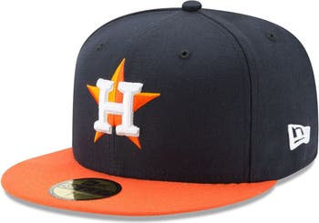 Men's New Era Navy Houston Astros 2022 World Series Side Patch 59FIFTY Fitted Hat