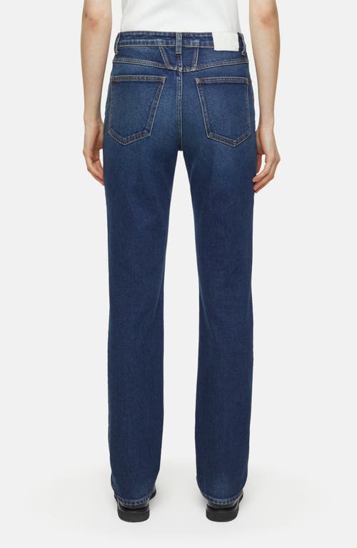 Shop Closed Jaylen Straight Leg Jeans In Dark Blue