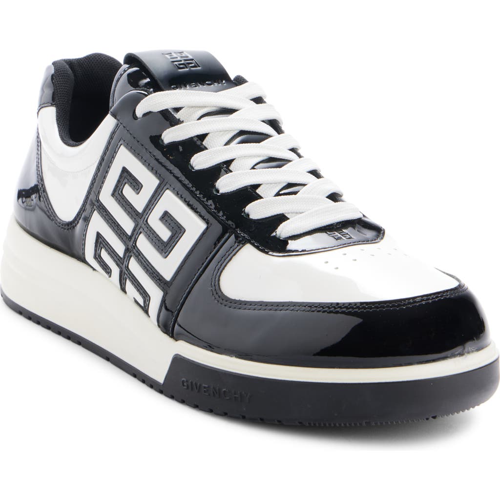 Givenchy G4 Low Top Sneaker In Black/white