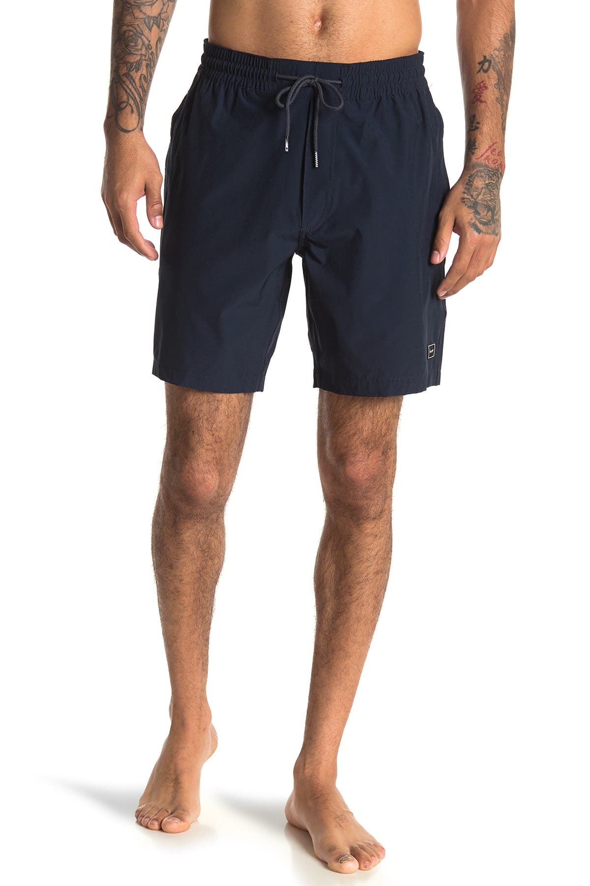 Volcom Sickly Hybrid Shorts In Dark Blue