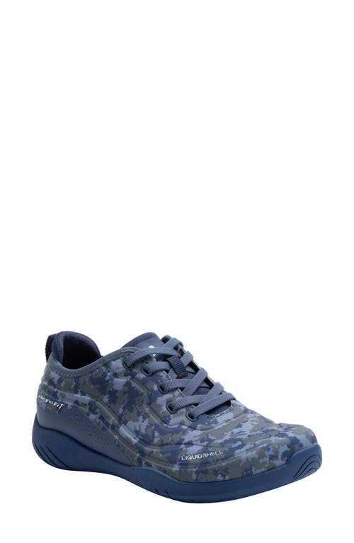 Shop Alegria By Pg Lite Liber8 Sneaker In Digi Navy