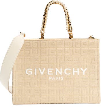 Givenchy Mini Antigona 4g Jute Tote Bag in Natural
