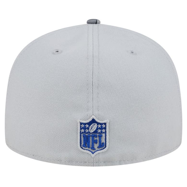 Shop New Era Gray New York Giants Active Camo 59fifty Fitted Hat