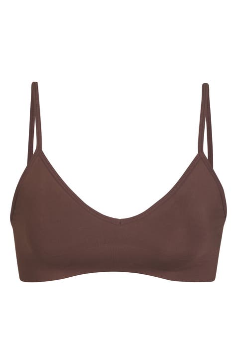 Track Smoothing Intimates Unlined Strapless Bra - Cocoa - 34 - B at