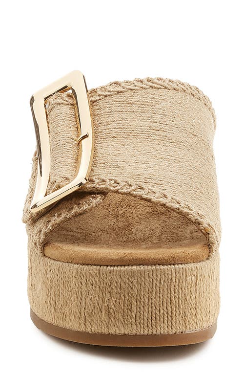 Kelsi Dagger Brooklyn Dover Platform Sandals In Natural