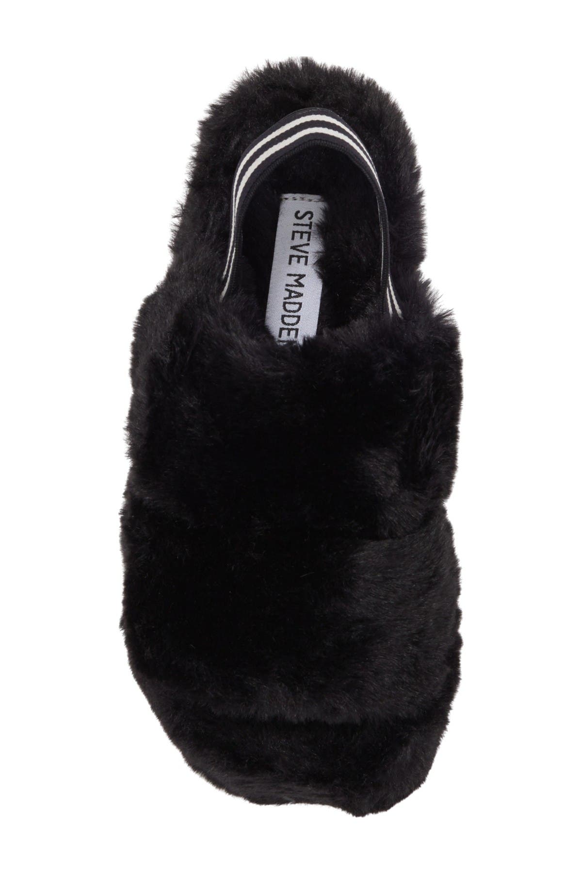 steve madden slippers fur