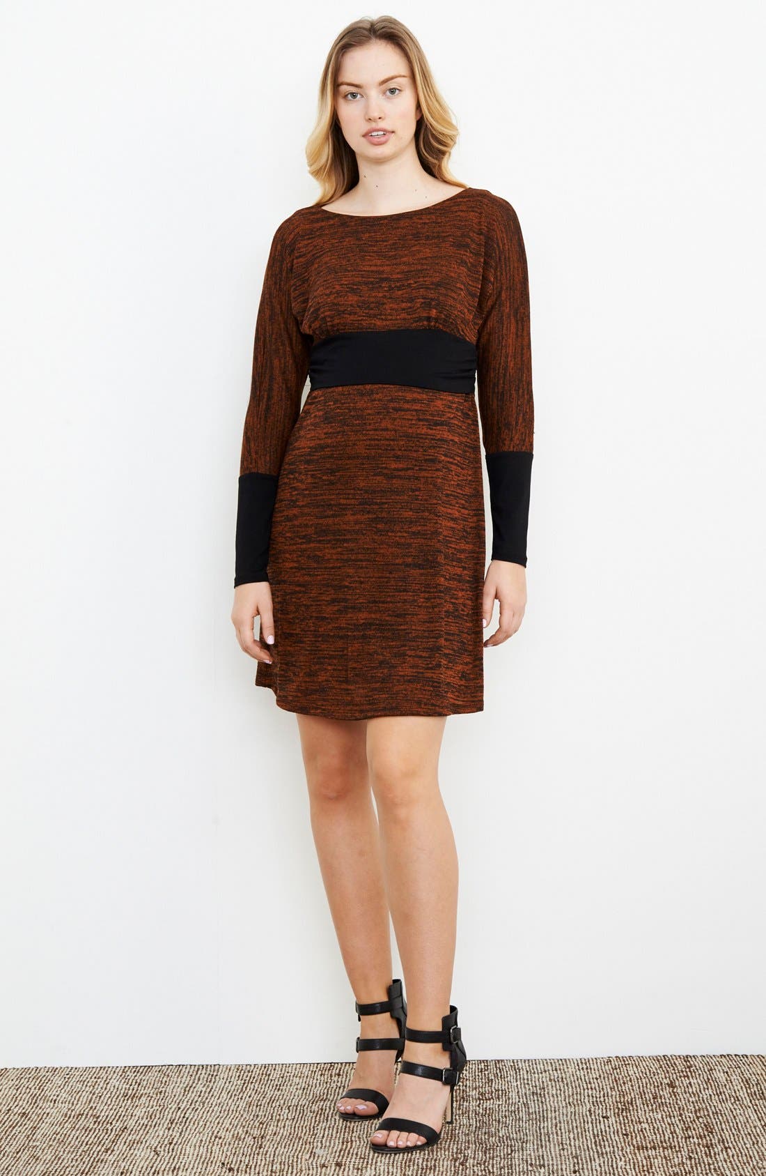 Maternal America Empire Waist Nursing Dress