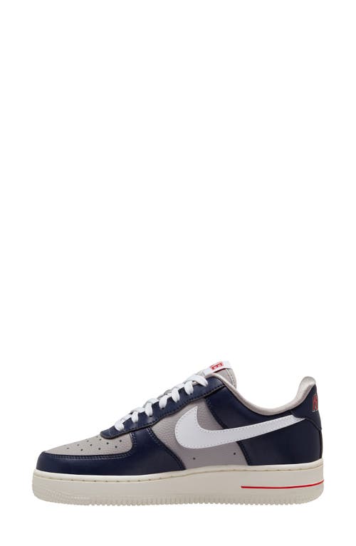 Shop Nike Air Force 1 '07 Se Basketball Sneaker In College Navy/white/pewter