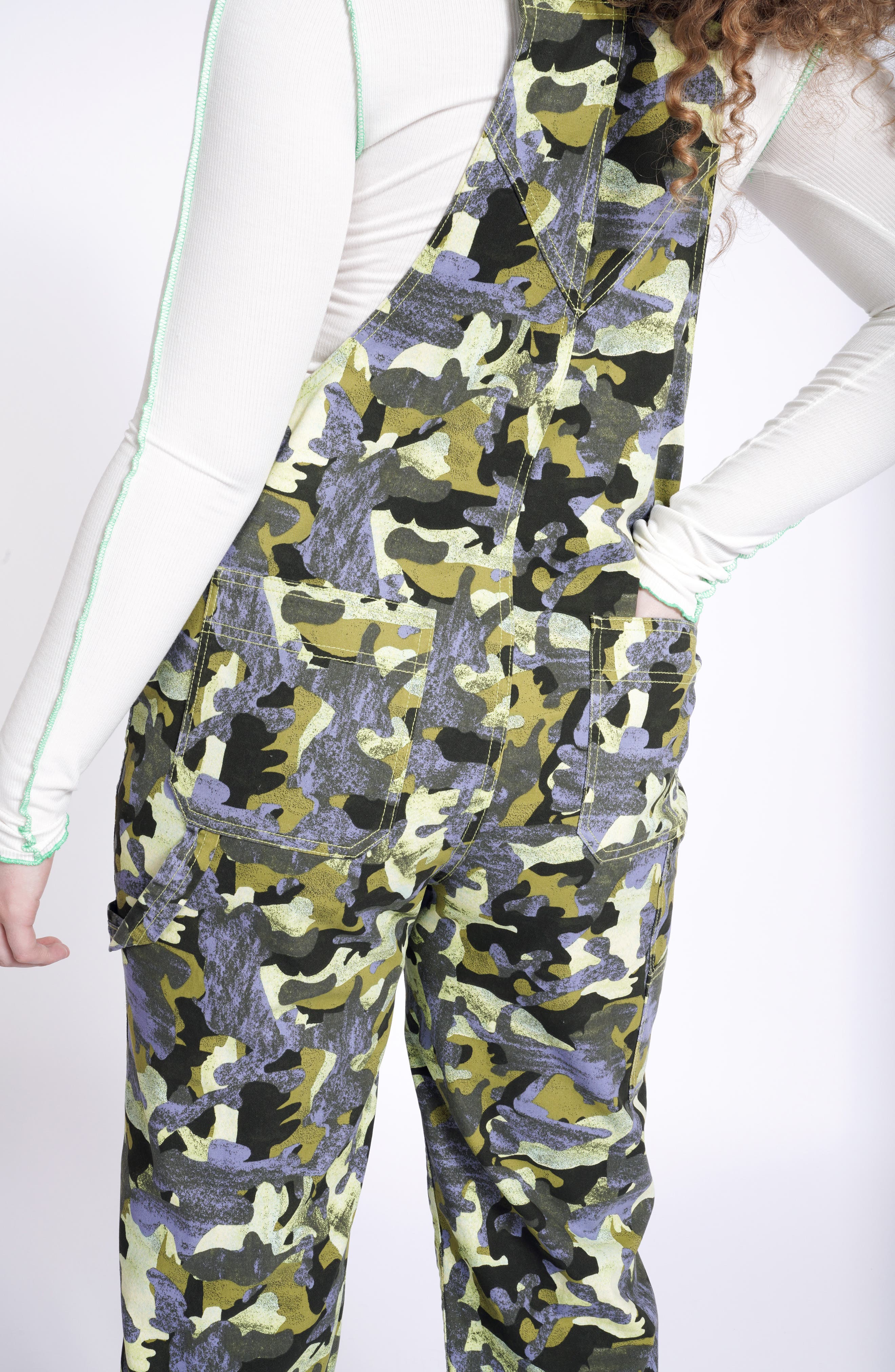 plus size yellow overalls