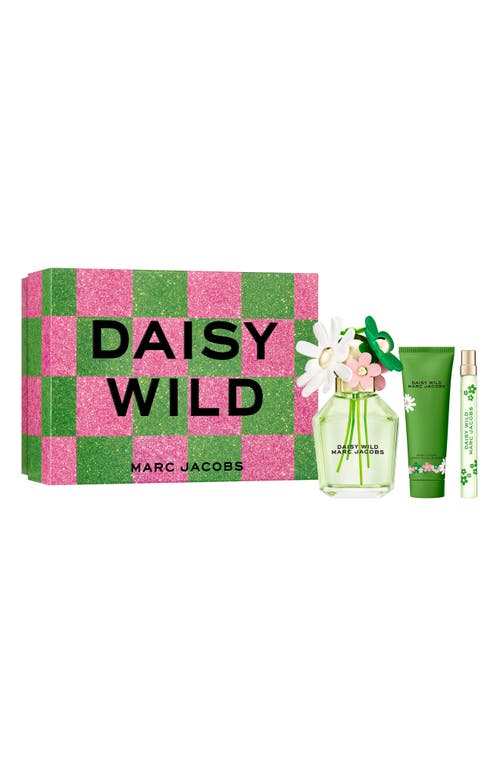 Shop Marc Jacobs Daisy Wild Eau De Parfum 3-piece Gift Set $221 Value In No Color