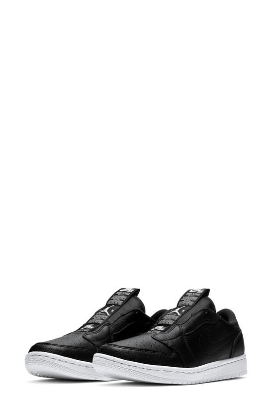Shop Jordan Air  1 Retro Slip-on Sneaker In Black/ White