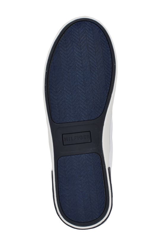 Shop Tommy Hilfiger Rayor Slip-on Sneaker In White Multi