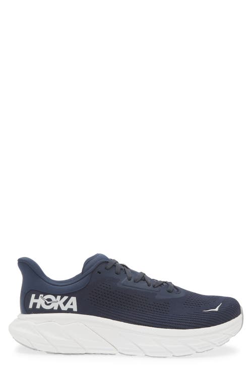 Shop Hoka Arahi 7 Running Shoe In Outer Space/white