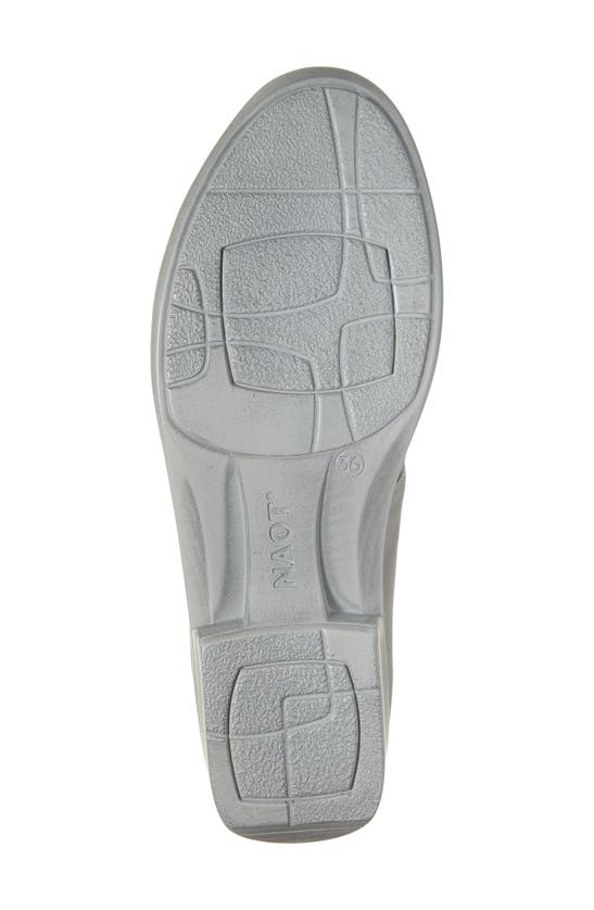 Shop Naot Bentu Bit Loafer In Foggy Gray Leather