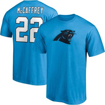 NFL PRO LINE Men's Christian McCaffrey Black Carolina Panthers Logo Player  Jersey