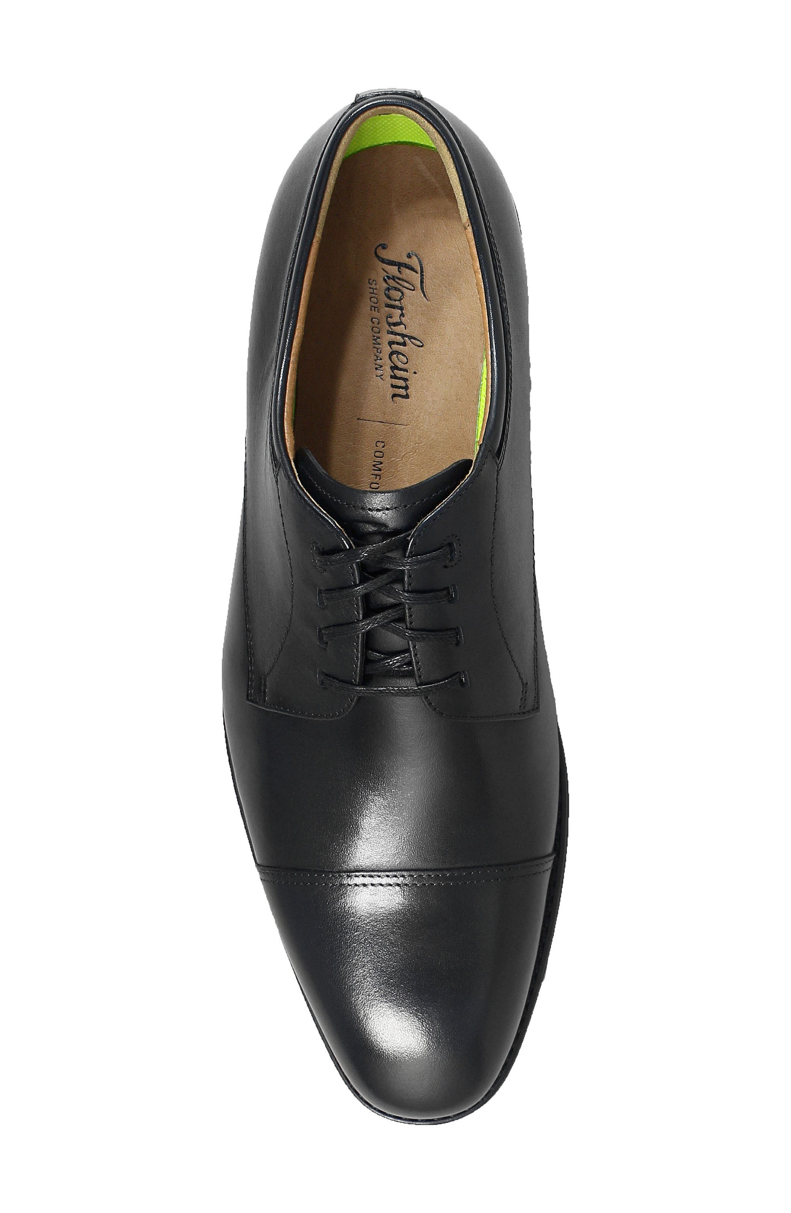 Florsheim Ariano Cap Toe Oxford in Black