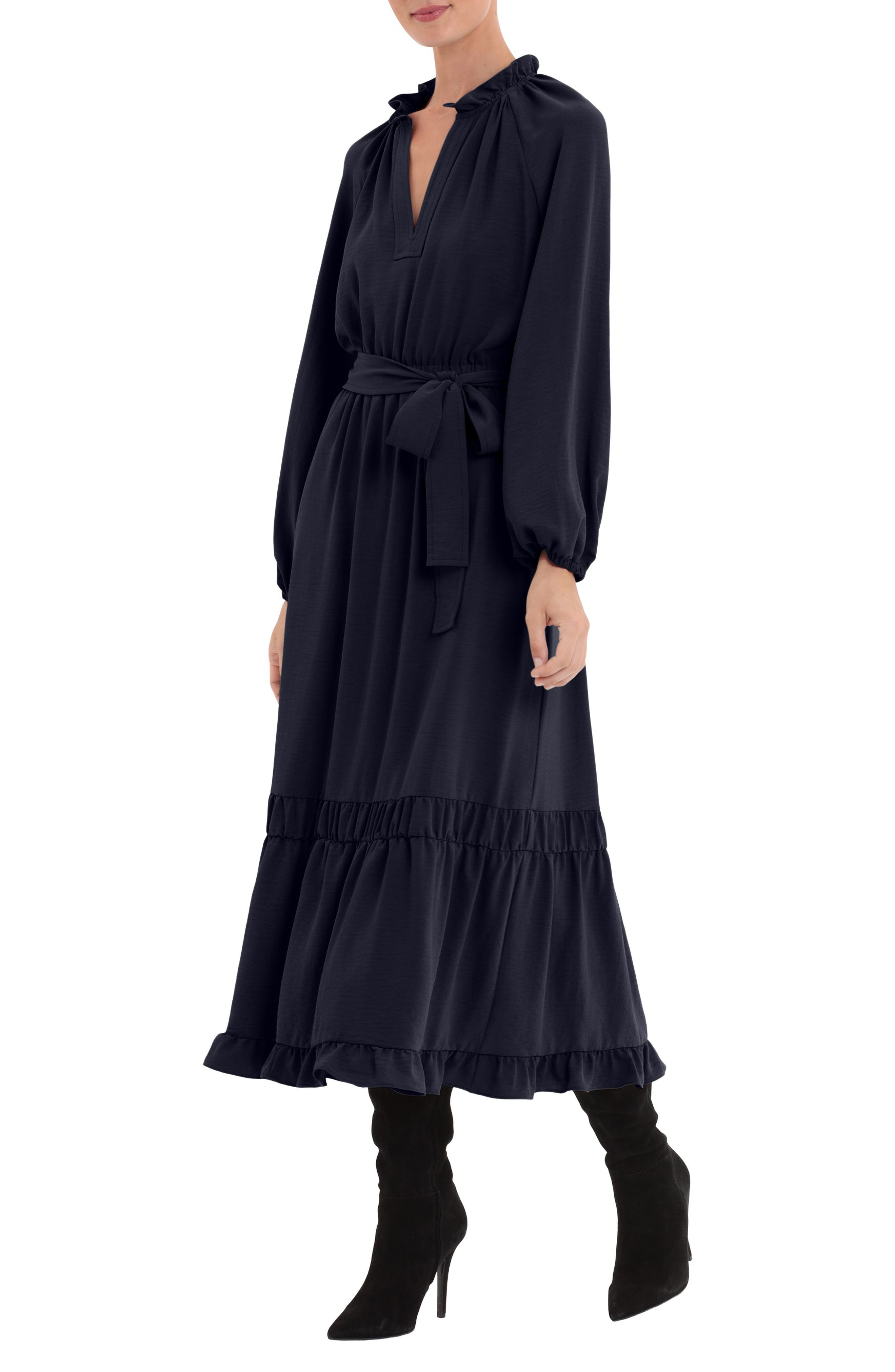 long sleeve plain black