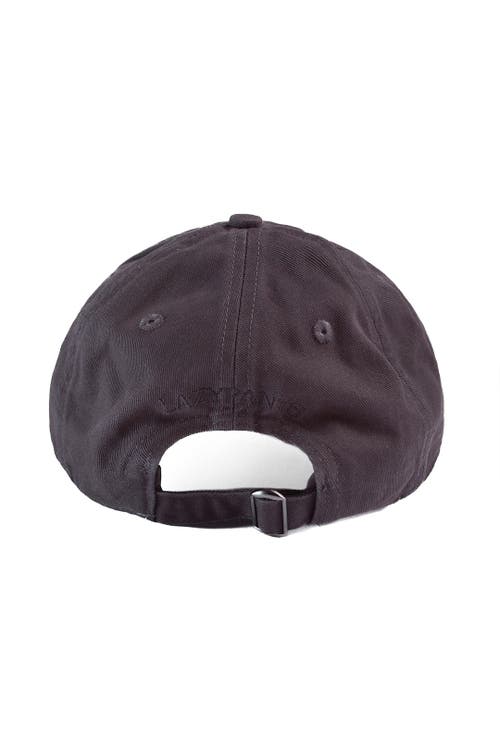 Shop Lazypants Lazy Twill Bucket Hat In Charcoal