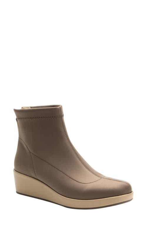 Shop Alegria By Pg Lite Harmoni Platform Wedge Bootie In Camel