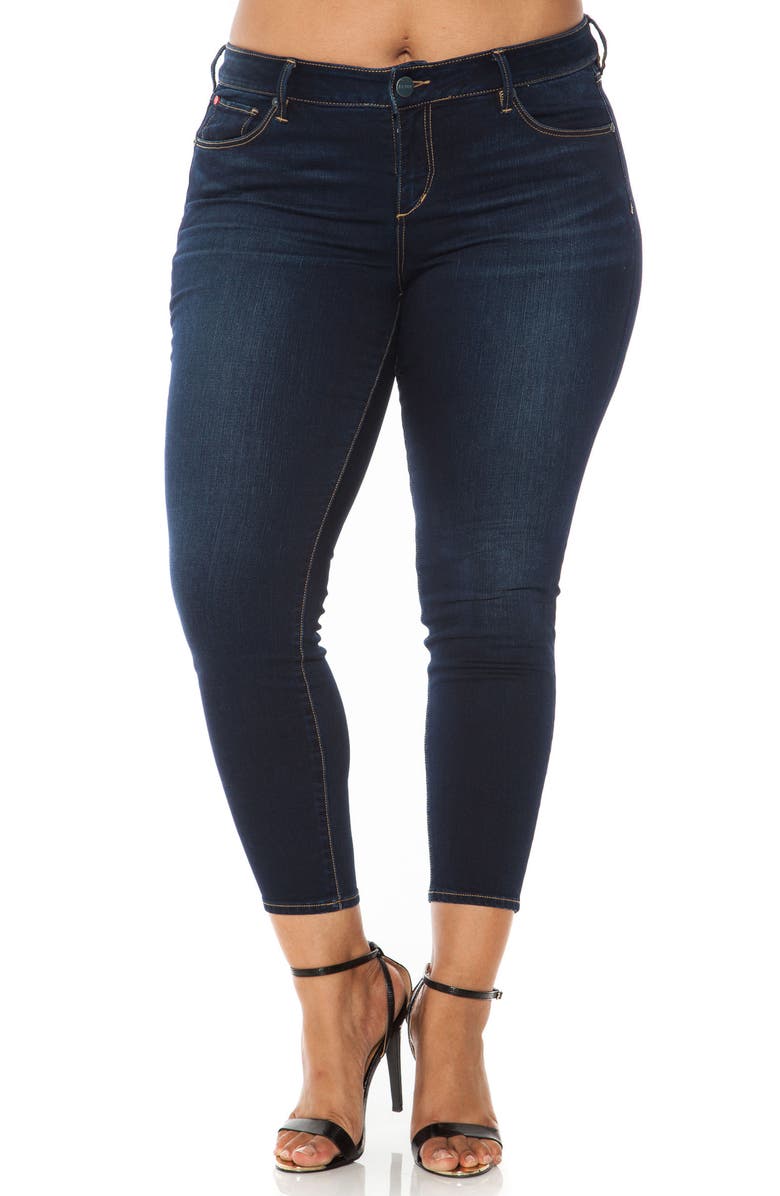 SLINK Jeans Stretch Ankle Skinny Jeans (Morgan) (Plus Size) | Nordstrom